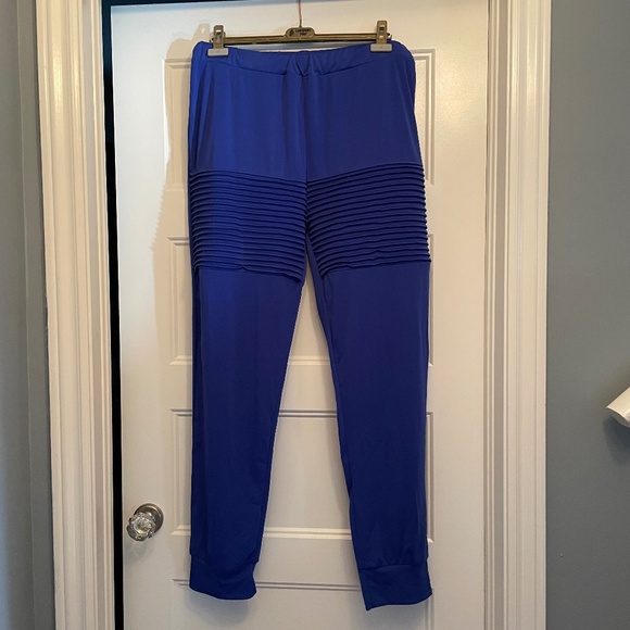 pull on blue pants - Picture 1 of 1